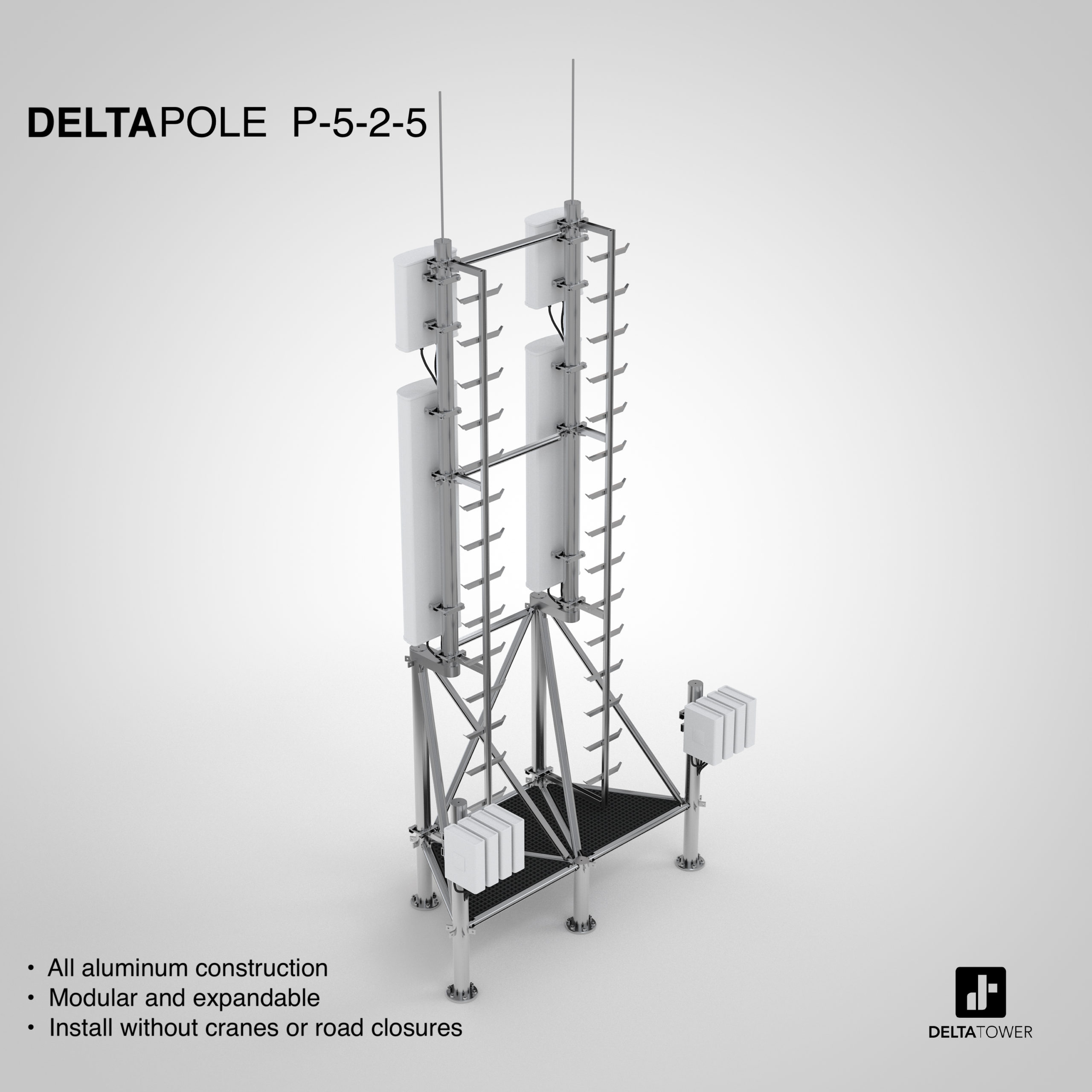 DeltaPole P-5-2-5